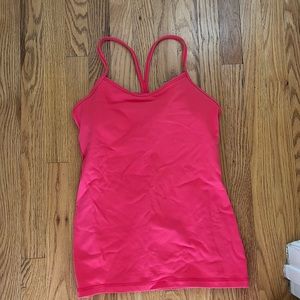 Lululemon y tank pink